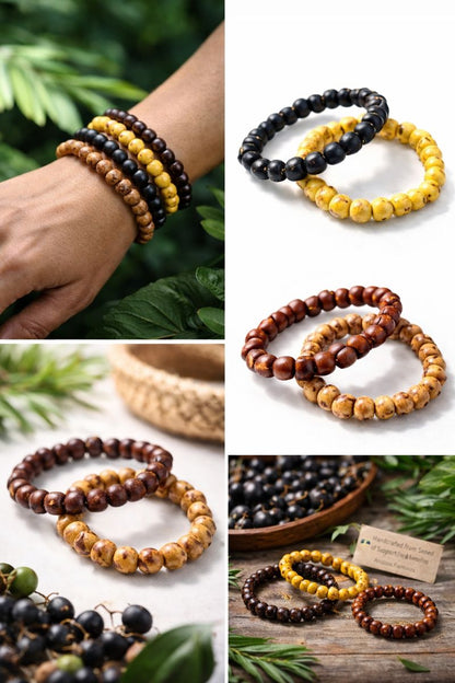 Amazon Açaí Seed Bracelet – Handcrafted & Sustainable