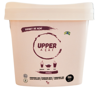 Upper Açaí Amazonian Superfruit Sorbet – Classic Minis 200g Pot (12 pack box)