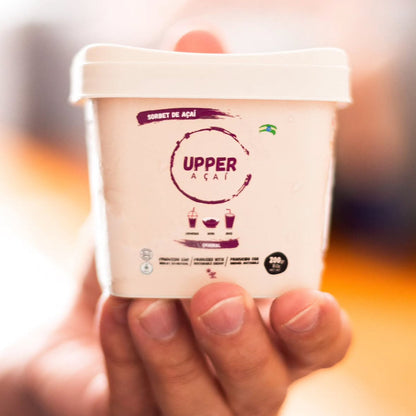 Upper Açaí Amazonian Superfruit Sorbet – Classic Minis 200g Pot (12 pack box)