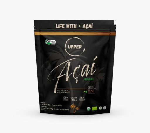 Organic Amazonian Açaí 48 x 3.5 oz Frozen Superfruit Packs (sweetened w/ organic raw sugar)