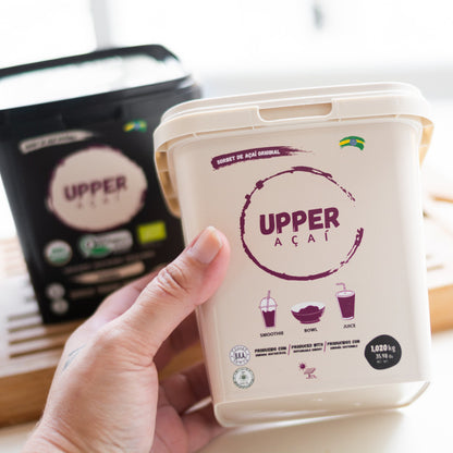 Upper Açaí Amazonian Superfruit Sorbet – Classic (Box of 6 x 2.2 lbs Pots)